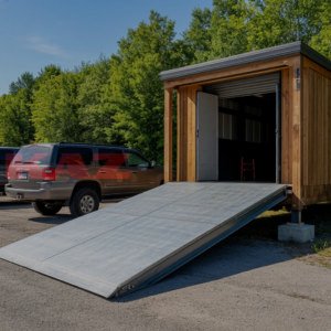 Эстакады металлические погрузочные рифленые ЭСТ - 2 